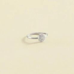 Bague Fine CRISTAL - Cristal / Argenté