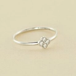 Bague Fine BELOVED - Cristal / Argenté