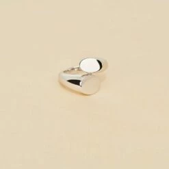 Bague Large CALIN - Argenté