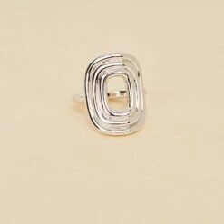 Bague Large SOUL - Argenté