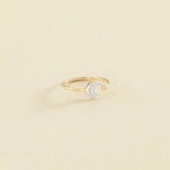 Bague Ajustable SARA - Argenté / Doré