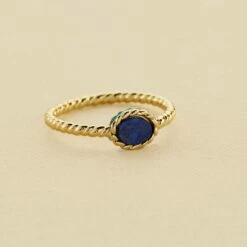 Bague Fine ATMA - Lapis/ Bleu
