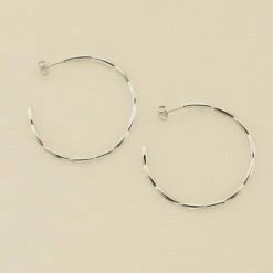 Créoles RADIEUX - Argenté