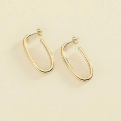 Créoles CHAIN - Doré