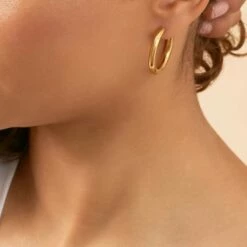 Créoles GIPSY - Doré -AGATHA Soldes 02370825 157 TU M2