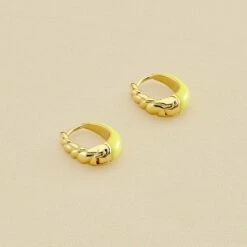 Créoles ATMA - Jaune / Doré