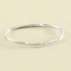 Jonc BANGLE - Argenté