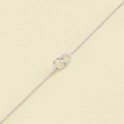 Bracelet Souple RONDOU - Cristal / Argenté