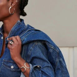 Manchette LINES - Argenté -AGATHA Soldes 02420632 050 TU M2