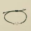 Bracelet Cordon SNAKY - Cristal / Noir