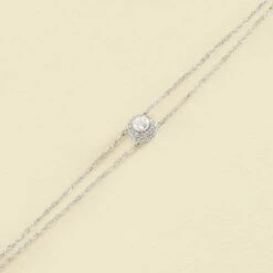 Bracelet Souple IMPERIAL - Cristal / Argenté