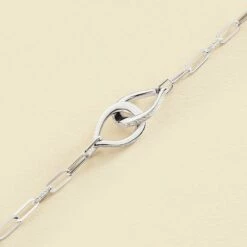 Bracelet Souple GEMINI - Cristal / Argenté