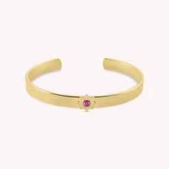 Jonc BAIA - Fuchsia / Doré