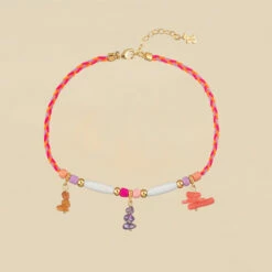 Chaîne De Cheville RODEO - Multicolore / Doré