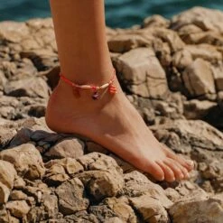 Chaîne De Cheville RODEO - Multicolore / Doré -AGATHA Soldes 02480279 256 TU M2