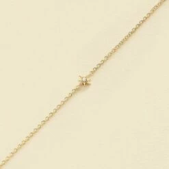 Bracelet Souple OURSE - Cristal / Doré