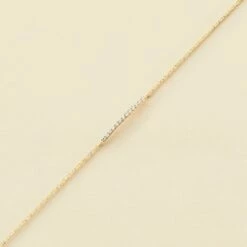 Bracelet Souple BARSHINE - Cristal / Doré