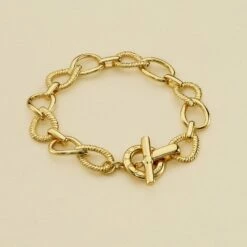 Bracelet Souple HARMONIE - Doré
