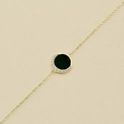 Bracelet Souple MOONONYX - Onyx