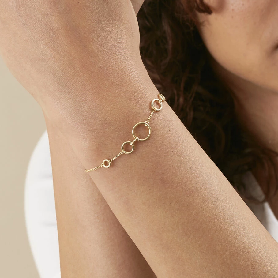 Bracelet Souple PHILRING - Doré 2 Bracelet Souple PHILRING - Doré – Image 2