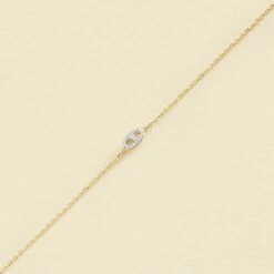 Bracelet Souple ETREINTE - Argenté / Doré