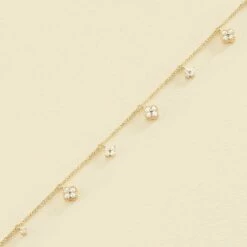 Bracelet Souple BELOVED - Cristal / Doré