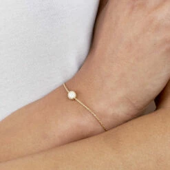 Bracelet Souple ATMA - Nacre /rose -AGATHA Soldes 02490079 642 TU M1