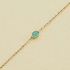 Bracelet Souple ATMA - Lapis/ Bleu