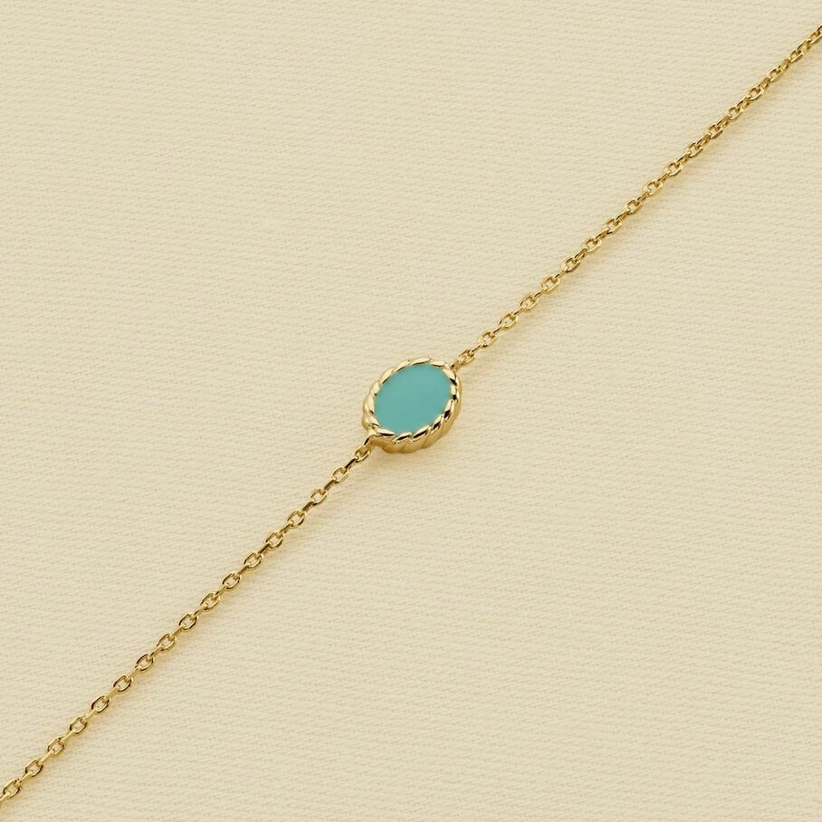 Bracelet Souple ATMA - Lapis/ Bleu 1 Bracelet Souple ATMA - Lapis/ Bleu