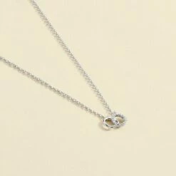 Collier Ras Du Cou RONDOU - Cristal / Argenté