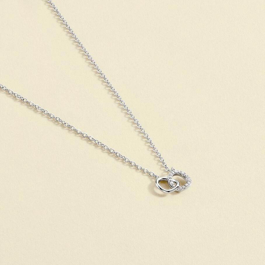 Collier Ras Du Cou RONDOU - Cristal / Argenté 1 Collier Ras Du Cou RONDOU - Cristal / Argenté