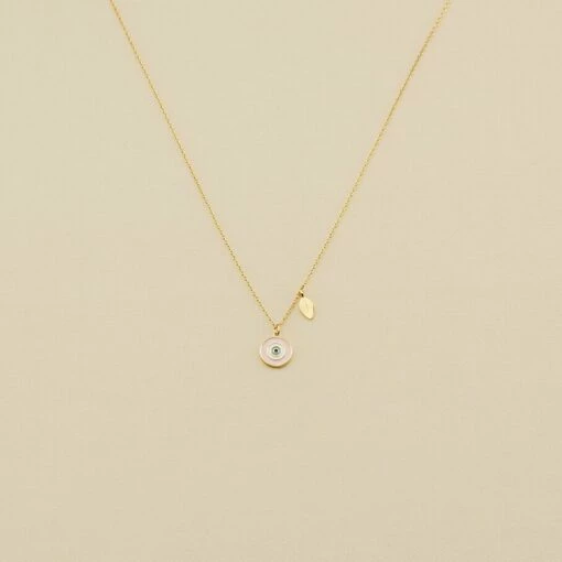 Collier Ras Du Cou CYCLADES - Rose Pâle/ Doré -AGATHA Soldes 02681160 895 TU 01