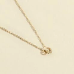 Collier Ras Du Cou RONDOU - Cristal / Doré