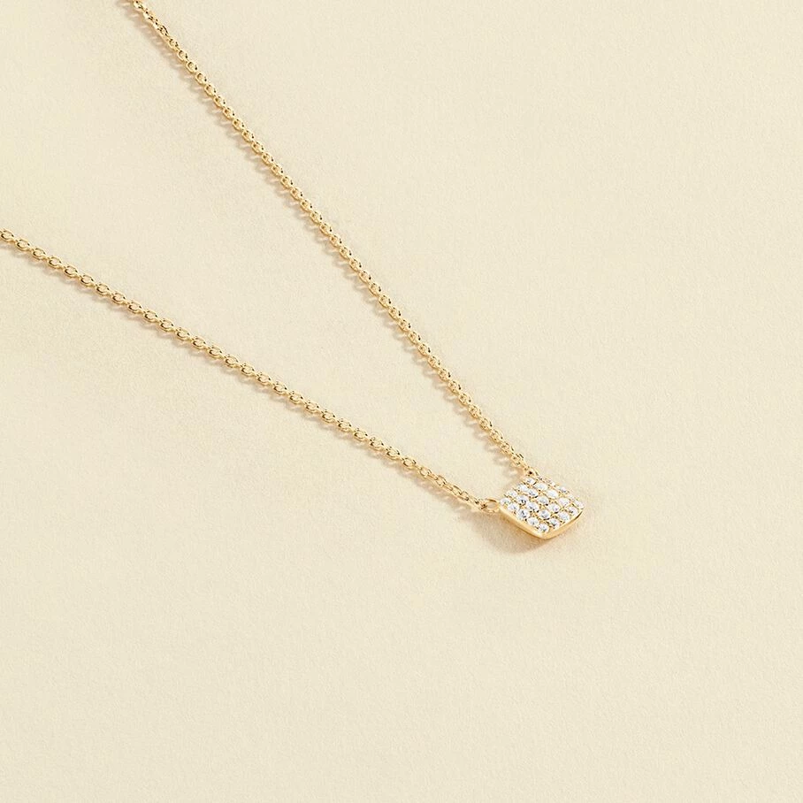 Collier Ras Du Cou GLORIA - Cristal / Doré 1 Collier Ras Du Cou GLORIA - Cristal / Doré