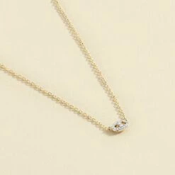 Collier Ras Du Cou ETREINTE - Argenté / Doré